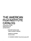 The_American_Film_Institute_catalog_of_motion_pictures_produced_in_the_United_States